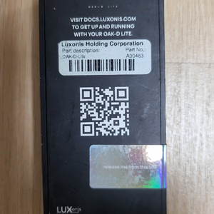 럭소니스 oak d lite 로보틱스 카메라 이미지