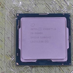 인텔 i9-9900K 단품 판매 이미지