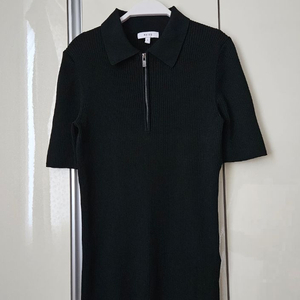 reiss 리스 반집업 반팔 니트 이미지