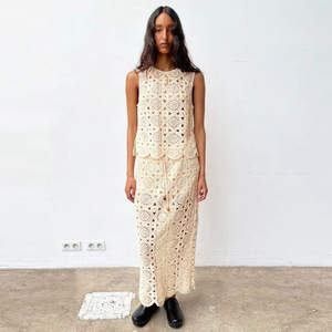 자라(ZARA) 크로쉐 레이스스커트 55 새상품 이미지