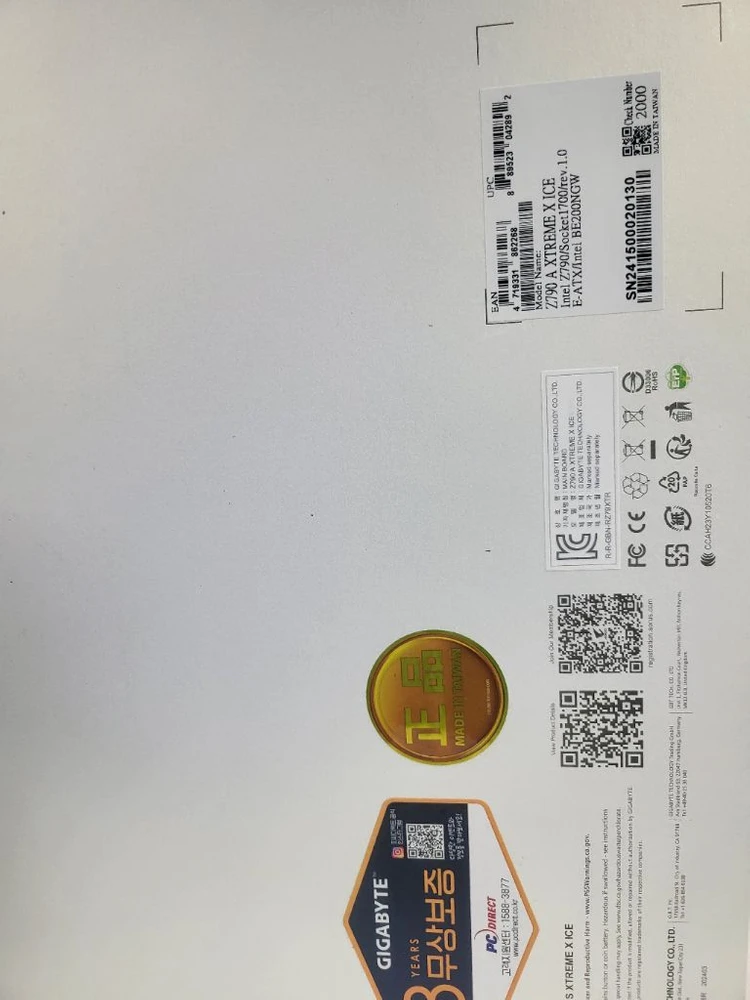 rtx4080s aorus ice/z790 set 이미지