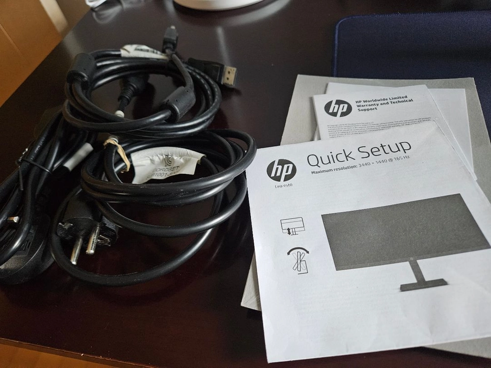 hp x34 울트라와이드 모니터 이미지