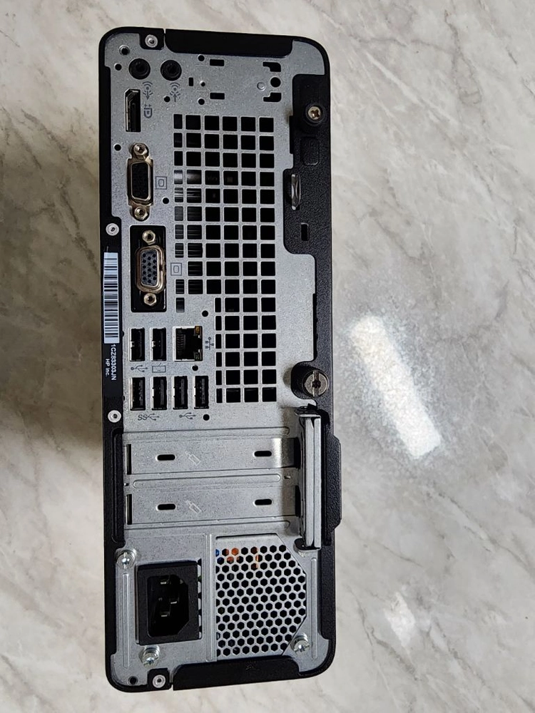 hp prodesk 400 g5 sff(미니PC)/i3-8100/ddr4-16gb/hdd-1tb 이미지