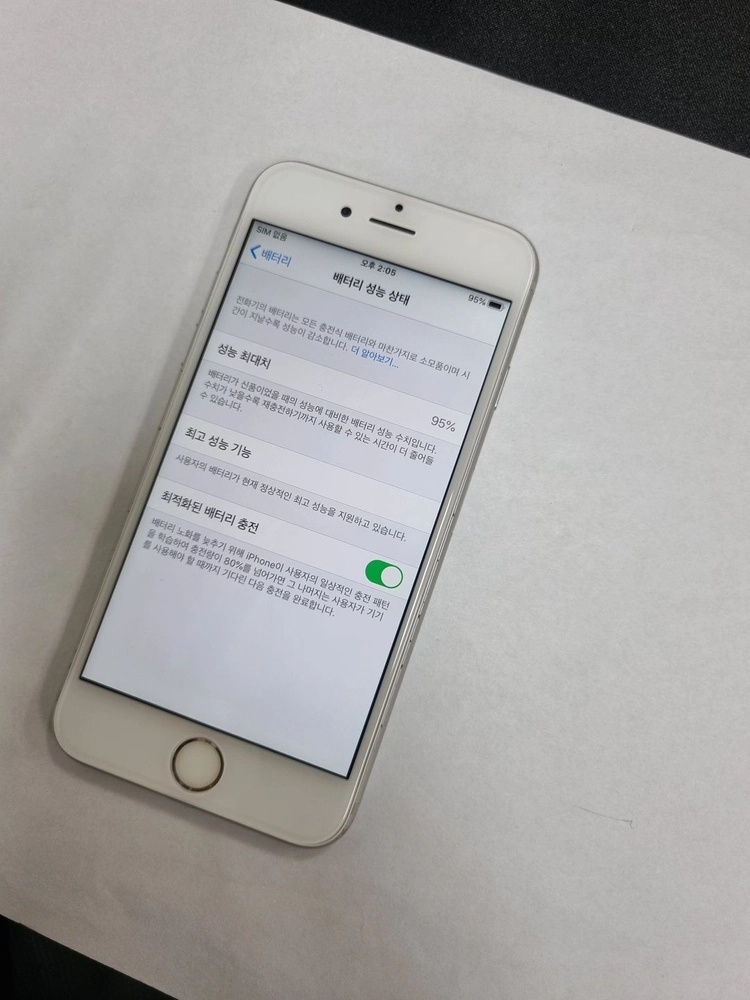 아이폰6S 64GB 실버 기능정상 중고폰 배터리95% 214903 이미지