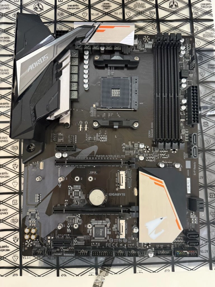 기가바이트 B450 AORUS ELITE 메인보드 어로스 엘리트 이미지