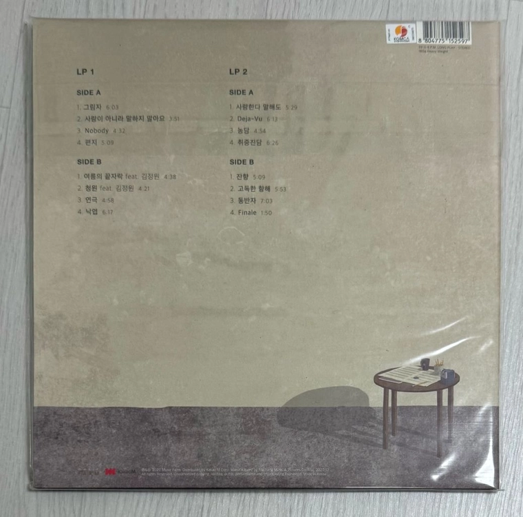 김동률 - 오래된 노래 라이브앨범 LP 이미지