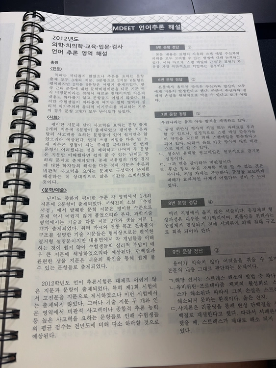 leet리트 대비용 mdp/밋딧핏 언어추론 이미지