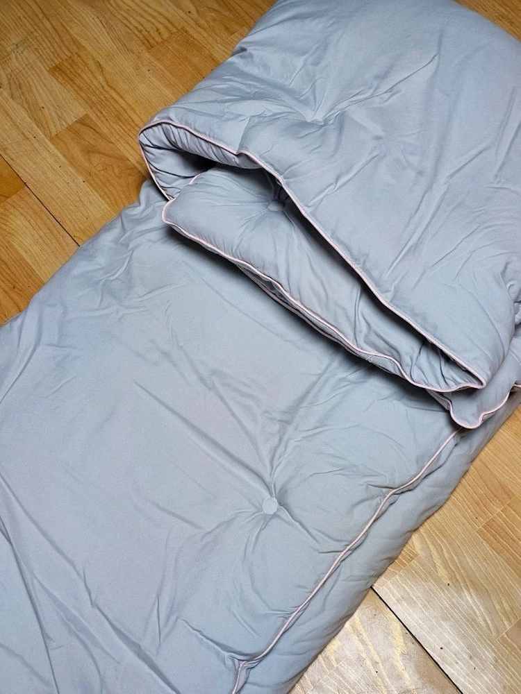새이불 아르페지오 모모 원헤드차렵이불 그레이 / 180*210 / 자쥐선물 이미지