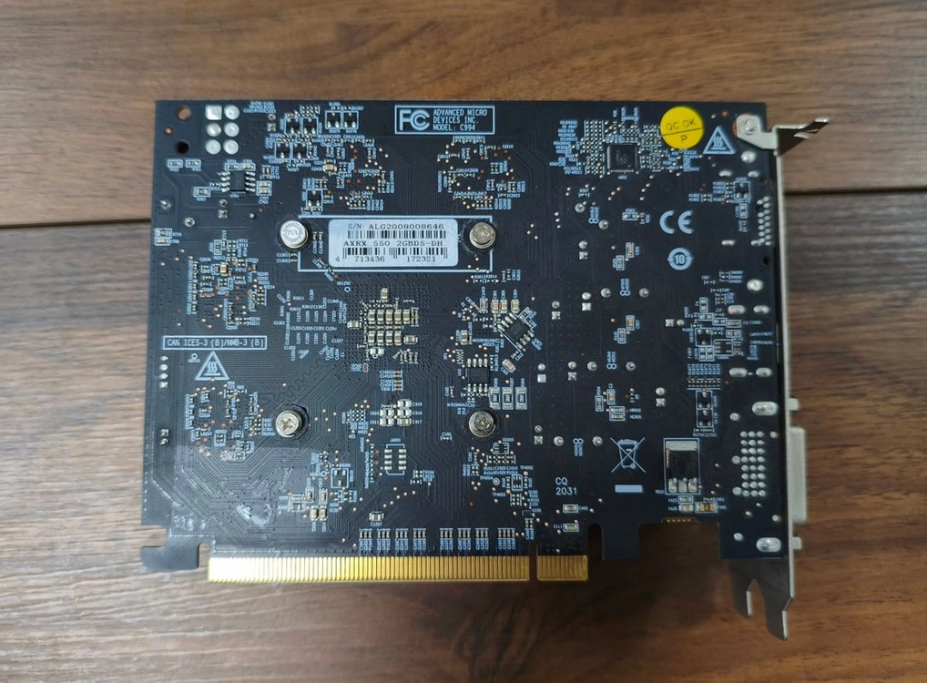 PowerColor 라데온 RX 550 2GB 그래픽카드 이미지