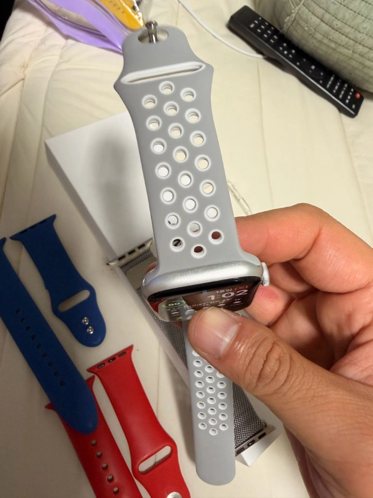 새상품급 애플워치 se2 44mm 실버 이미지
