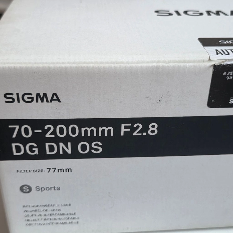 시그마 Sports 70-200mm F2.8 DG DN (소니E마운트) - 안심되는 중고거래