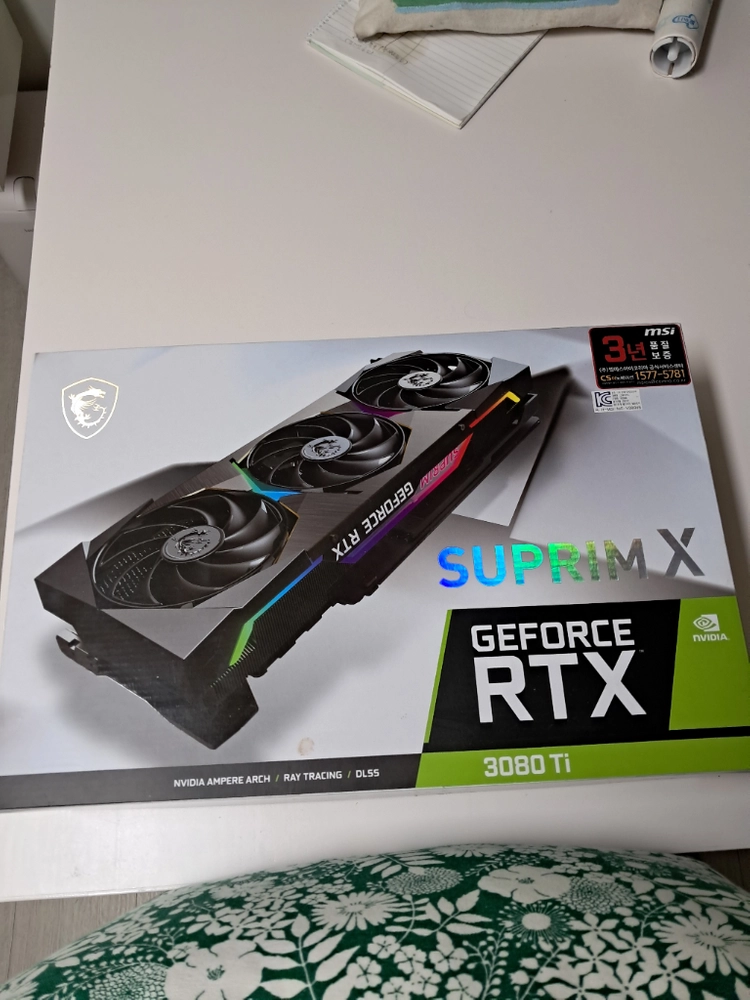 MSI RTX 3080 Ti 슈프림 X 이미지