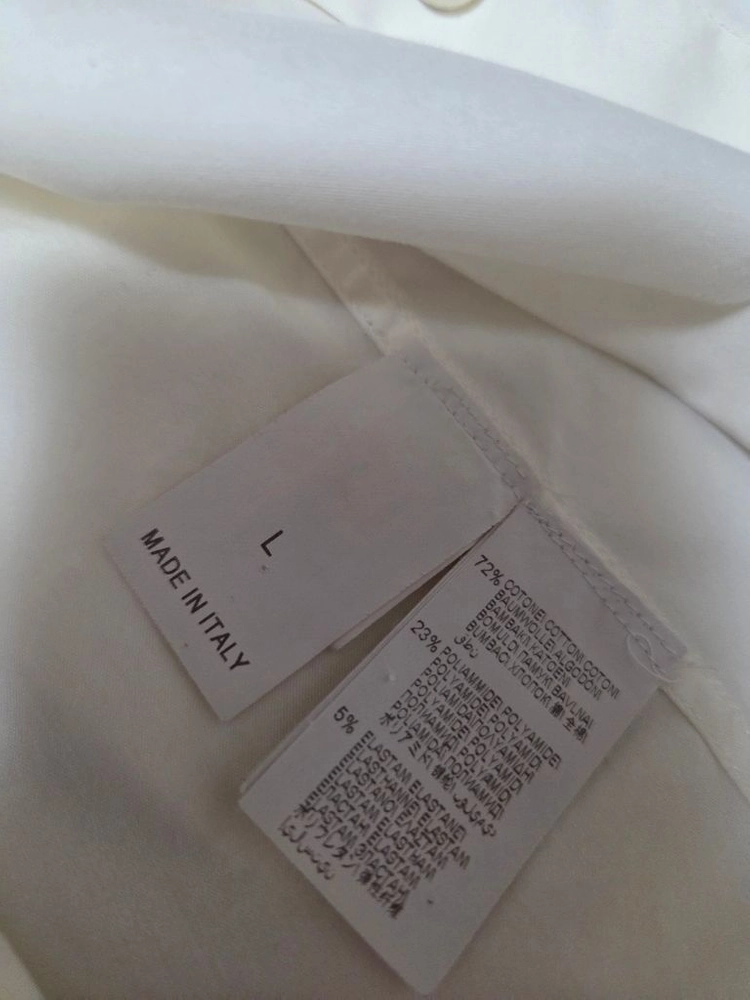 브루넬로 쿠치넬리 비즈카라 셔츠 블라우스 L 정품 이미지