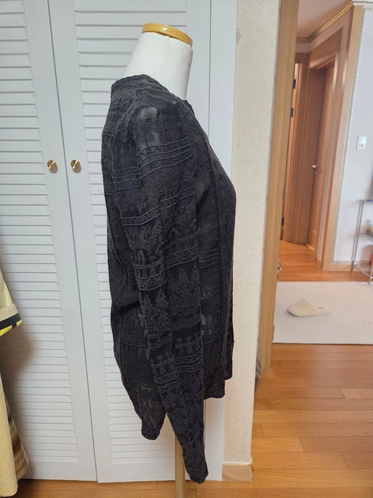 이자벨 마랑 정품 레이스 시스루 블라우스 이미지