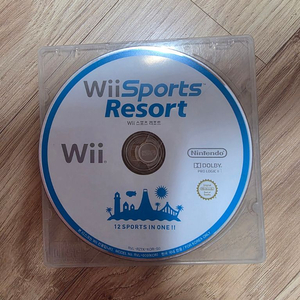 닌텐도위 Wii 스포츠 리조트 게임 이미지