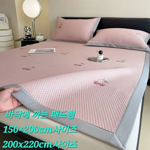 여름용 냉감 쿨매트+베개커버2개세트(새상품) 이미지