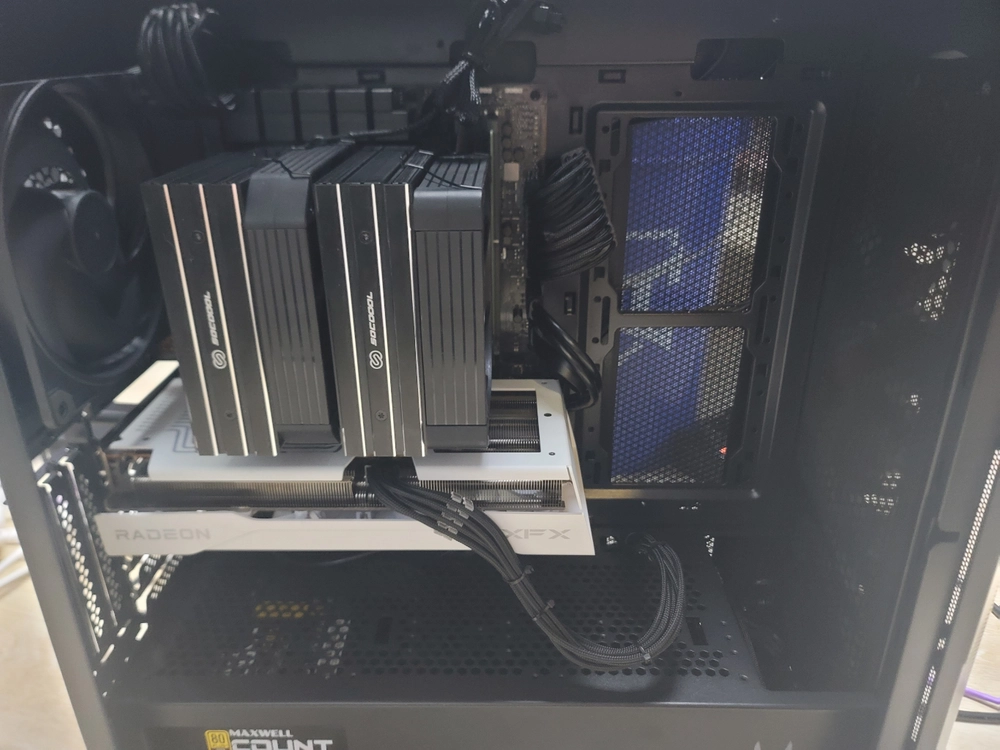 9800X3D B650 Tuf DDR5 32g m.2 ssd 1tb 이미지
