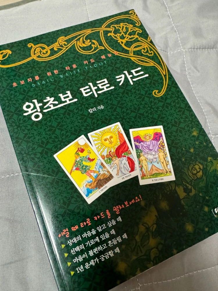 타로카드 서적 /텀블벅 타로 서적 이미지