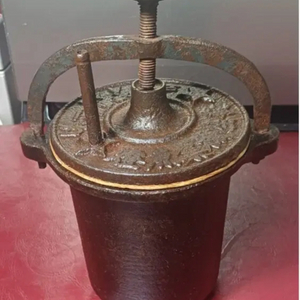 진품명품급] 1950년대 이전 옛날 무쇠 가마솥 (추정 감정가 최상, 소장품) 이미지