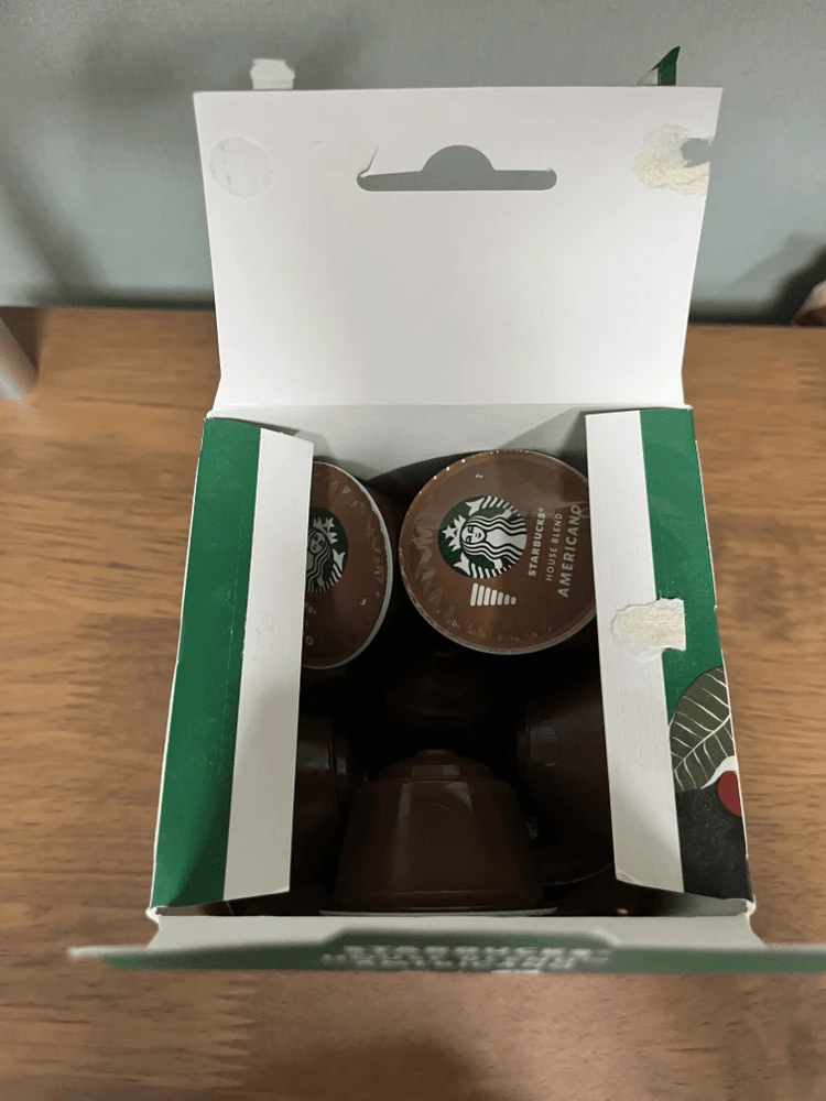 [STARBUCKS] 스타벅스 하우스 블랜드 12캡슐 네스카페 돌체구스토 (11캡슐만 있음) 이미지