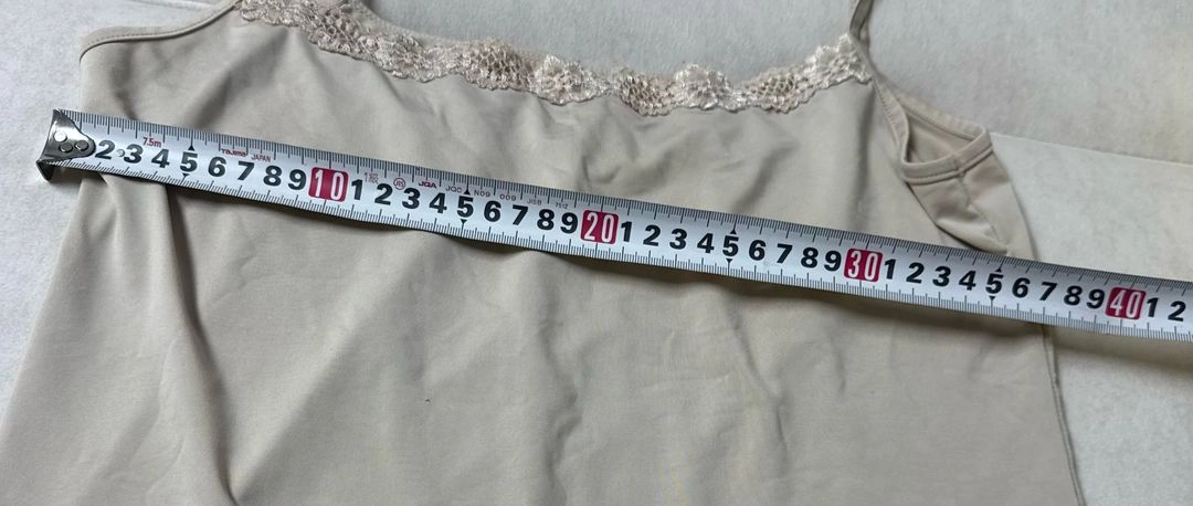 럭스센스 베이지 레이스 슬립 원피스 L(90) 이미지