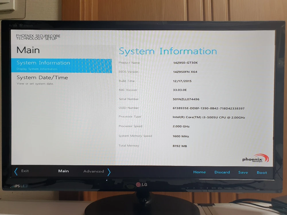 LG 그램 노트북 14Z950-GT30K 메인보드 이미지