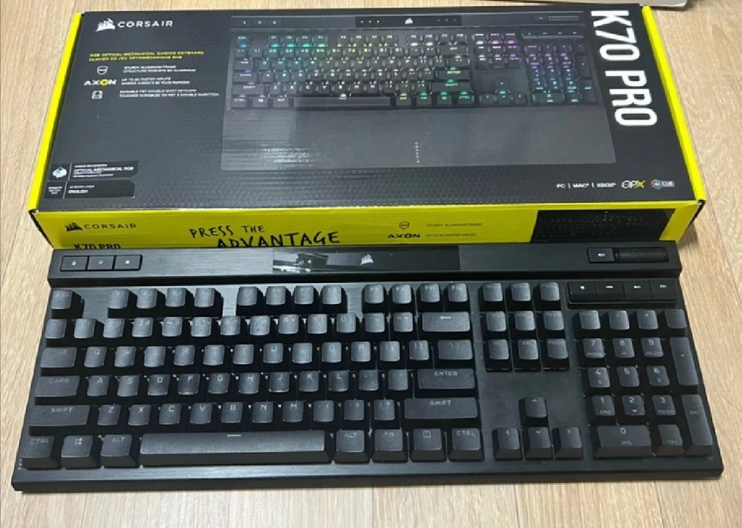 커세어 k70 opx 광축 키보드 이미지