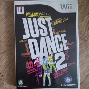 닌텐도위 Wii 저스트댄스2 게임 이미지