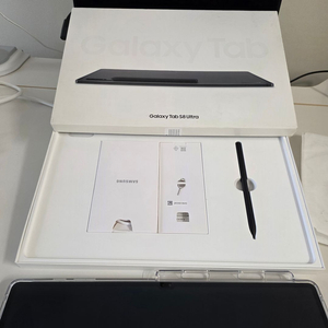 삼성 갤럭시탭 S8 울트라 128GB Wi-Fi / 그래파이트 / S펜·박스 포함 이미지