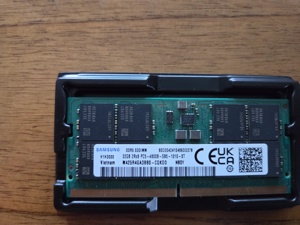 DDR5 4800 32GB 노트북램 메모리 이미지