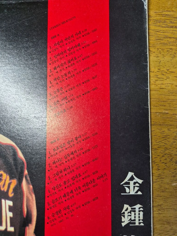김종찬 LP 2장 일괄(미개봉 1집 + 개봉 2집) 이미지