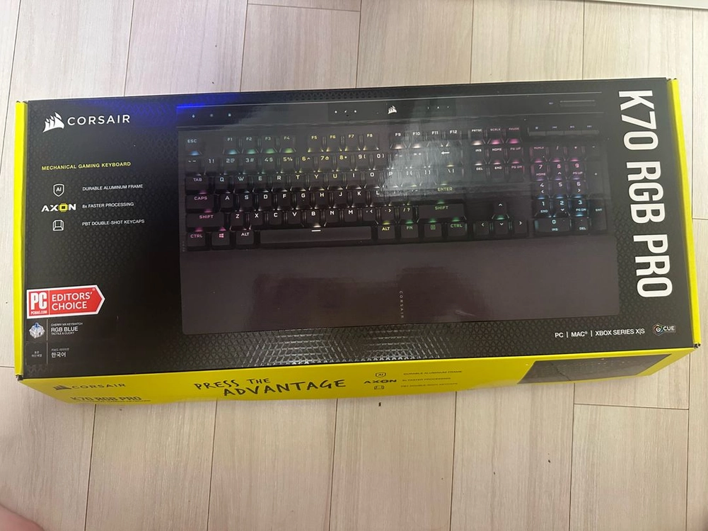 커세어 K70 게이밍키보드 청축 판매합니다 이미지