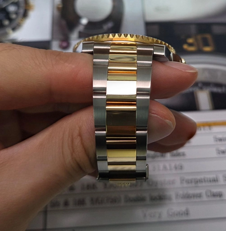 롤렉스 서브마리너 흑콤 40mm 골드콤비 오토매틱 (감정서 포함) 이미지