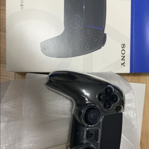 소니 플스5 PS5 듀얼센스 블랙 + 정품 충전거치대 팝니다. 이미지