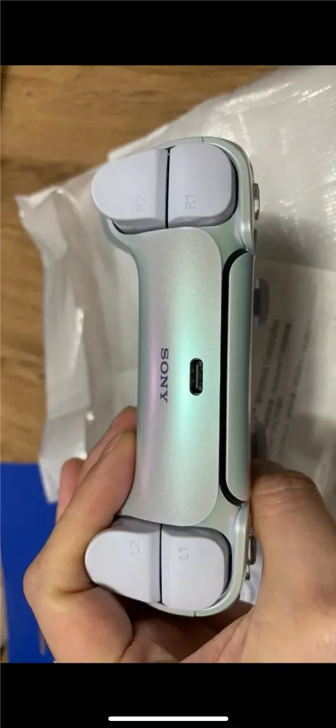 소니 플스5 PS5 듀얼센스 크로마펄 팝니다. 이미지