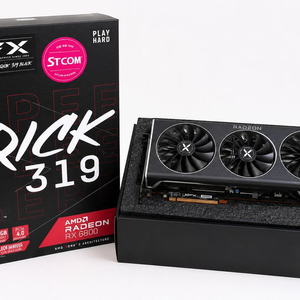 XFX RX 6800 QICK 319 16G 그래픽카드 (RTX 3070 Ti ~ RTX 3080) 게이밍 이미지