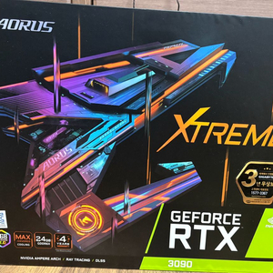 어로스 RTX 3090 XTREME 그래픽카드 이미지