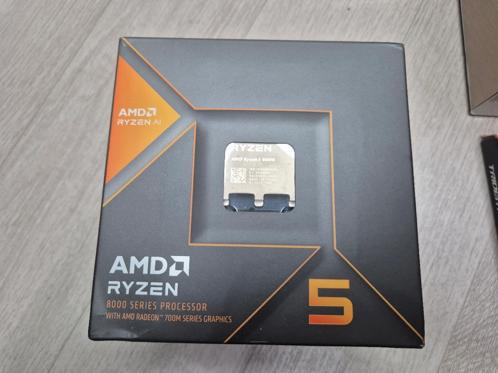 AMD CPU 라이젠5 8600G 그래픽 내장 AM5소켓 DDR5 이미지