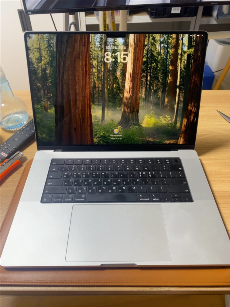 맥북프로 16인치 M1 Max / RAM 32GB / SSD 2TB / 배터리 98% 이미지