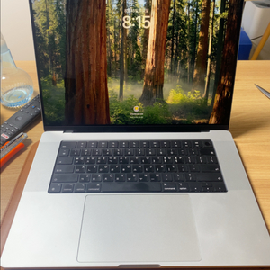 맥북프로 16인치 M1 Max / RAM 32GB / SSD 2TB / 배터리 98% 이미지