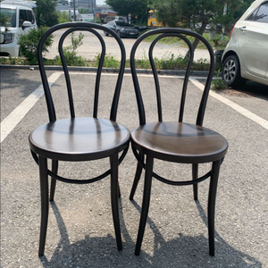 식당 카페 철제의자 24개 이미지