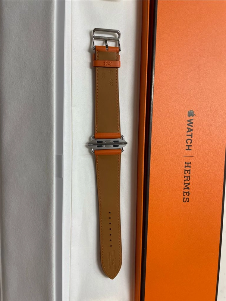 (시착품)애플워치 에르메스 오랑주 싱글투어 46mm 이미지
