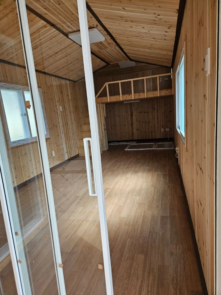 3*8 복층 다락형 쳬류형쉼터, 농막, 이동식주택, 컨테이너 1800만원 이미지