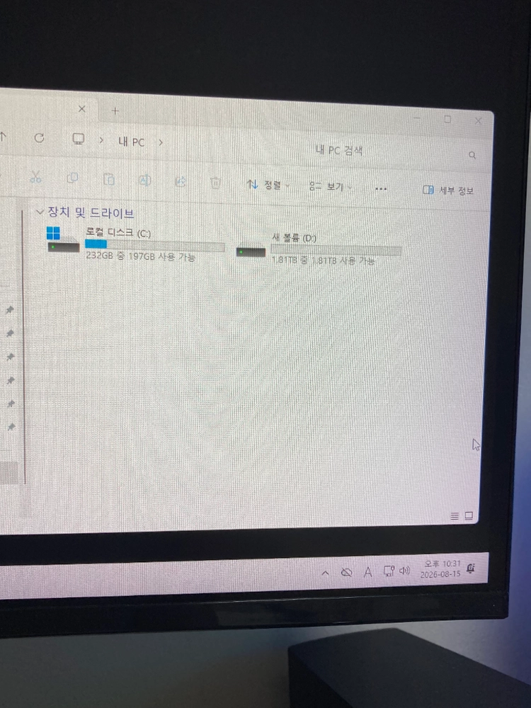 인텔 i5-14400F / RTX2070 Super 화이트 컴퓨터 급처 이미지