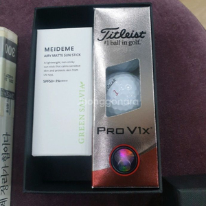 Titleist Pro V1x골프공 선스틱 골프클럽악세 무료배송 이미지