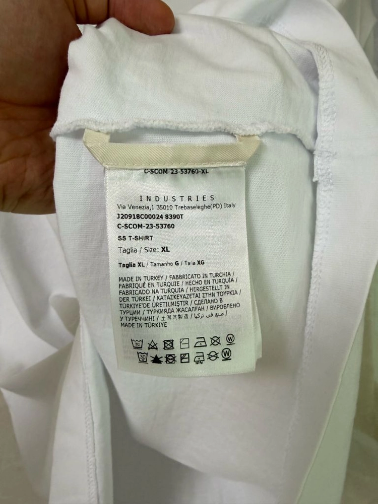 (상태최고) 몽클레어 로고 반팔티 XL 이미지