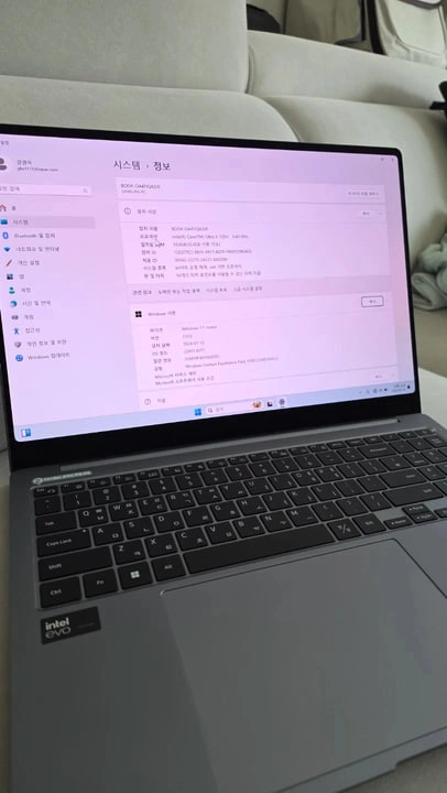 삼성 갤럭시북4 프로 16인치 NT960XGK 이미지