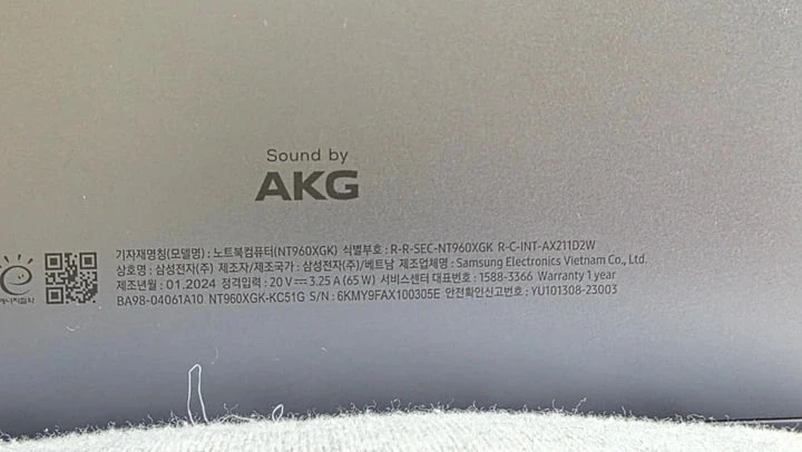 삼성 갤럭시북4 프로 16인치 NT960XGK 이미지