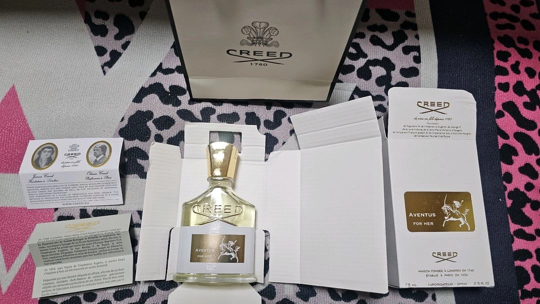 급처 크리드 어벤투스 포 허 여성용 오드퍼퓸 75ml 미개봉 새상품 쇼핑백 - 안심되는 중고거래