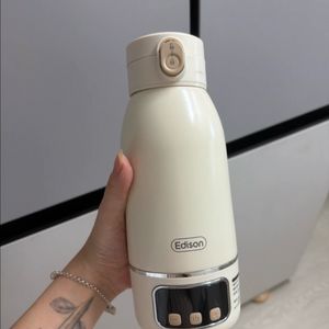에디슨 원터치 가열 분유 보온병 500ml 아이보리 이미지